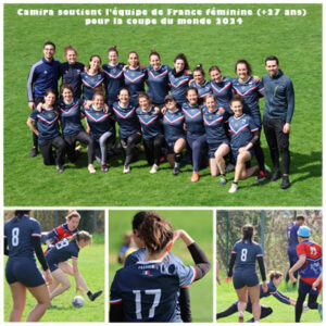 Soutien à l'équipe de France W27 de Touch Rugby